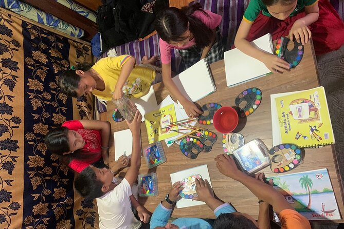 1 day with our women empowerment and children development project - Games, sports, art, and music after school