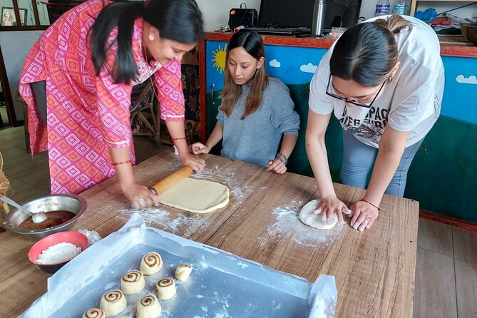 1 day with our women empowerment and children development project - Cooking dal bhat or momo with local women