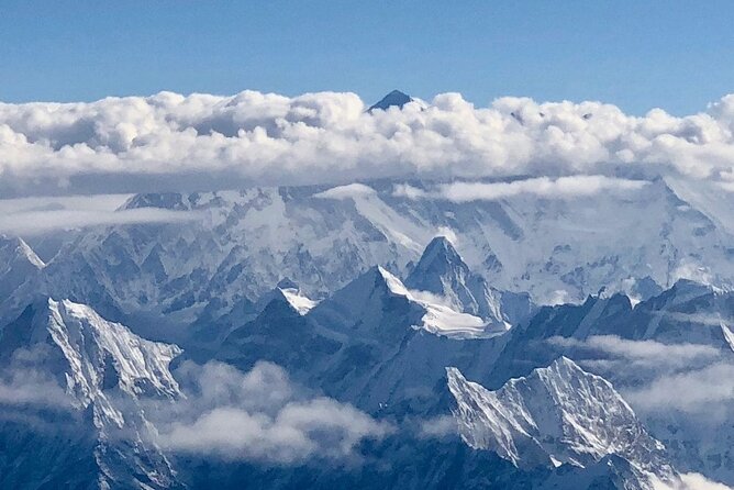 1 Hour Everest Mountain Flight Tour with Hotel Pick up and Drop - The first views include Langtang and Dorje Lakpa