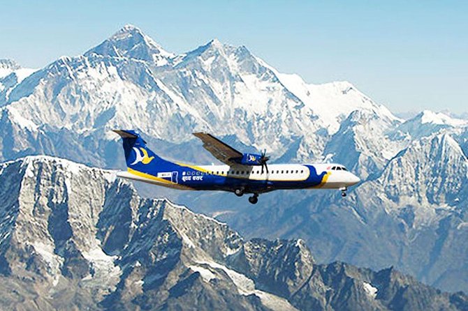 1 Hour Mount Everest flight from Kathmandu With Hotel Pick Up - In the air: a 50 to 60 minute Himalayan panorama