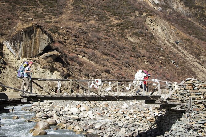 10 Days Manaslu Circuit Trek in Larke La Pass - Day 4: Suspension Bridges and the Climb to Namrung