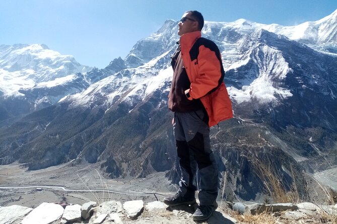 12 Days Private Tour in Annapurna Circuit Trek - Pine forests and Annapurna II near Chame