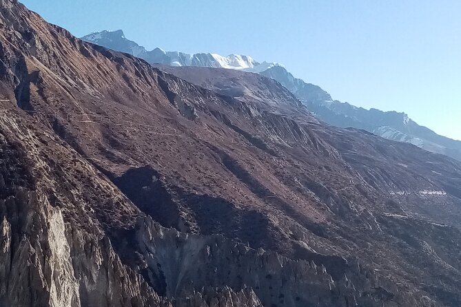 12 Days Private Tour in Annapurna Circuit Trek - Upper Pisang and the first big mountain views