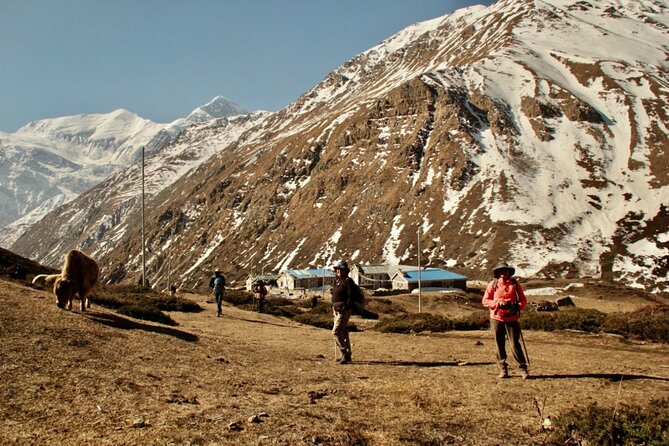 14 Days Annapurna Circuit Trek - Walking from Chame to Pisang on Day 5