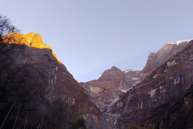 2 Days Kapuche Glacier Lake Trek from Pokhara - Sikles and the Gurung village setting