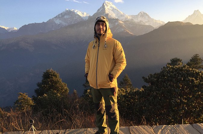 2 Days Short Poon Hill Trek - The early climb to Poon Hill