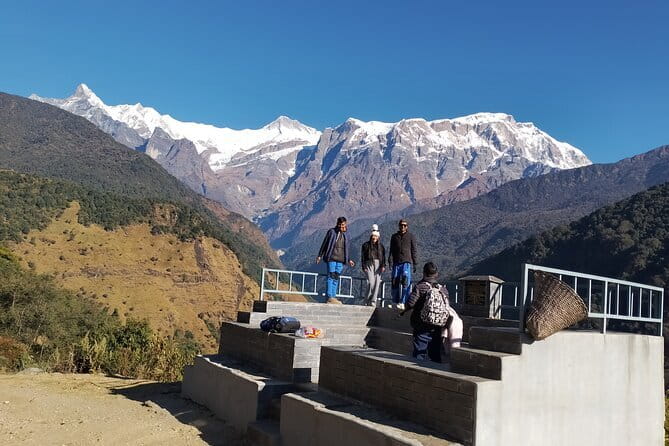 2 Days Sikles Trek from Pokhara - The road from Pokhara to Tangting