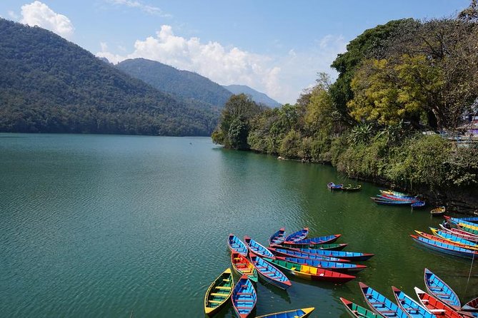 8 Days Tour in Nepal - Kathmandu, Chitwan & Pokhara (3 & 4 Star) - Pokhara’s lake, temples, cave, and gorge
