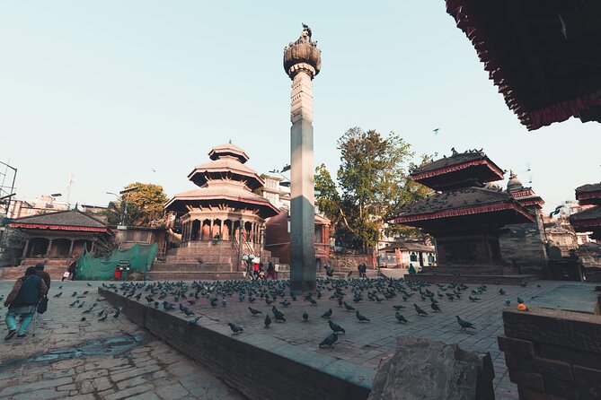 All Seven UNESCO Sightseeing Tour in Kathmandu Valley - Swoyambhu combines a stupa with a hilltop setting