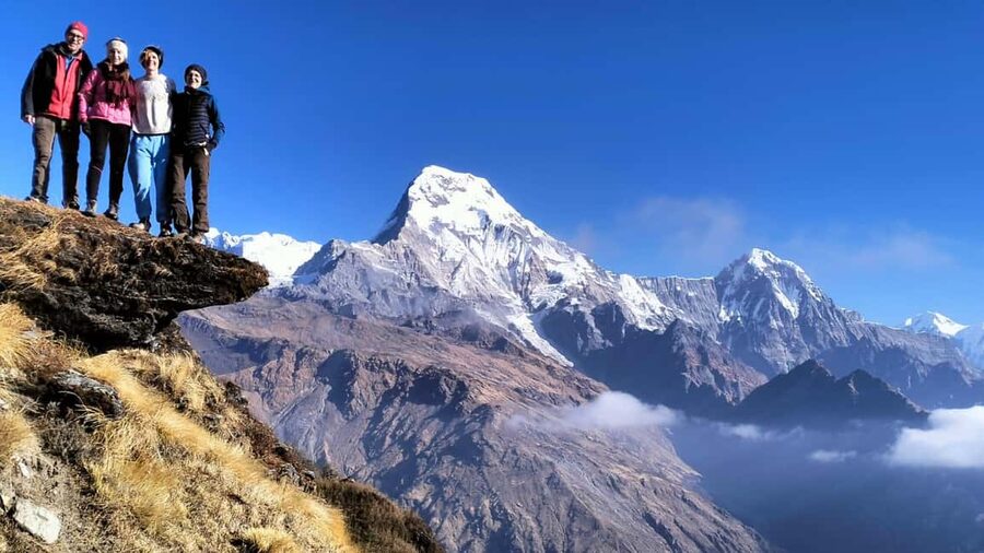 Annapurna Base Camp: 5-Day Guided Trek with Hot Spring - Day 1: Jhinu Dada, Chhomrong, and Sinuwa