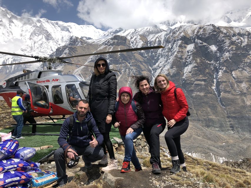 Annapurna Base Camp Helicopter Sightseeing Tour - Returning to Pokhara by helicopter