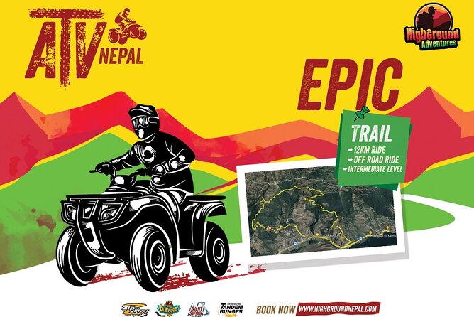 ATV Adventure Tour in Pokhara, Nepal - The descent back to Lakeside