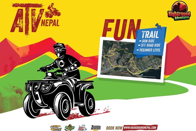 ATV Adventure Tour in Pokhara, Nepal - The Sarangkot viewpoint and Phewa Lake views