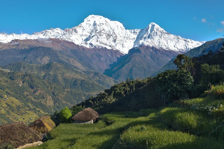 Australian Base Camp Day Hike From Pokhara - The climb from Kande to Australian Camp
