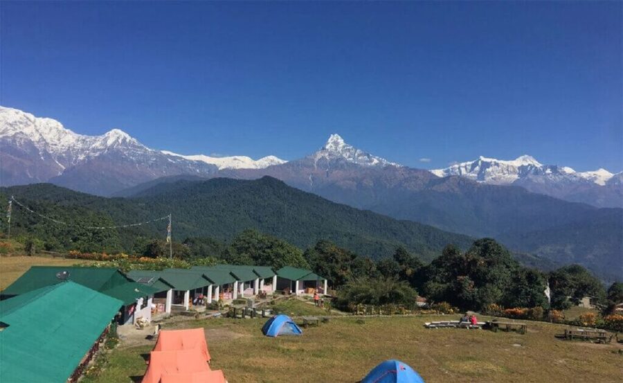 Australian Base Camp Hike For Sunrise over the Himalayas - Kande to Australian Camp, one hour uphill