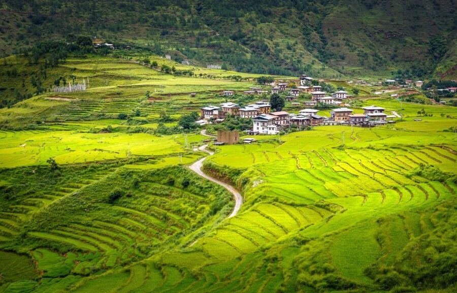 Best of Nepal & Bhutan Tour।spectacular view । 14 Days Tour - Paro and the first Bhutan views