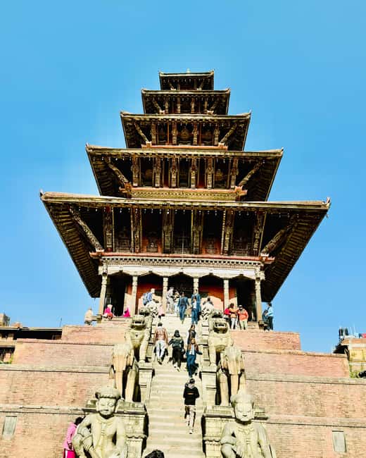 Bhaktapur and Panauti Day Trip with Lunch - Private/Group - Leaving Kathmandu in a private vehicle
