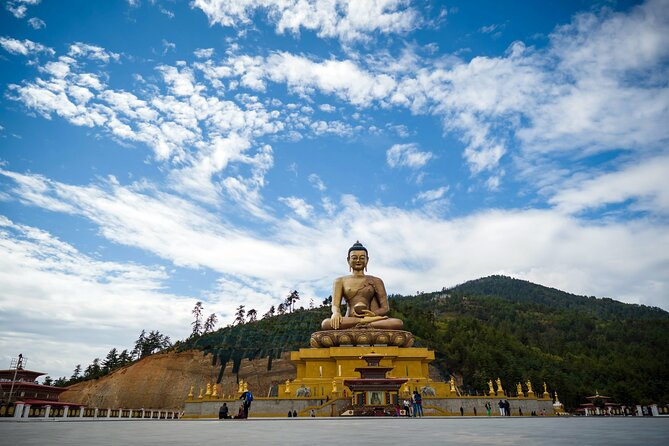 Bhutan 4-Day Private Tour from Kathmandu - Day one: Tachogang Bridge, Buddha Dordenma, and Thimphu