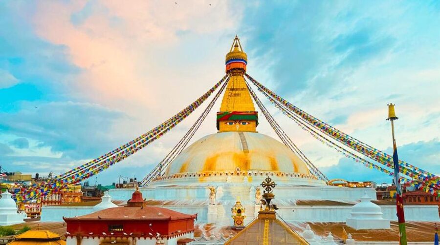 Buddhist Bliss: Kathmandu group Tour of Buddhist Stupas - Boudhanath, Kathmandu’s great circular stupa