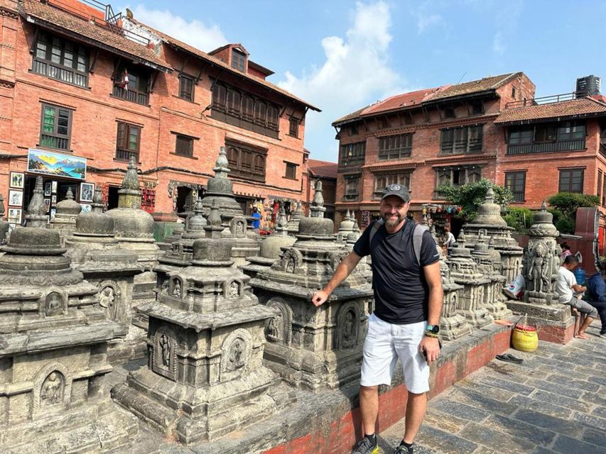 Buddhist Bliss: Kathmandu group Tour of Buddhist Stupas - Swayambhunath, the hilltop shrine with valley views