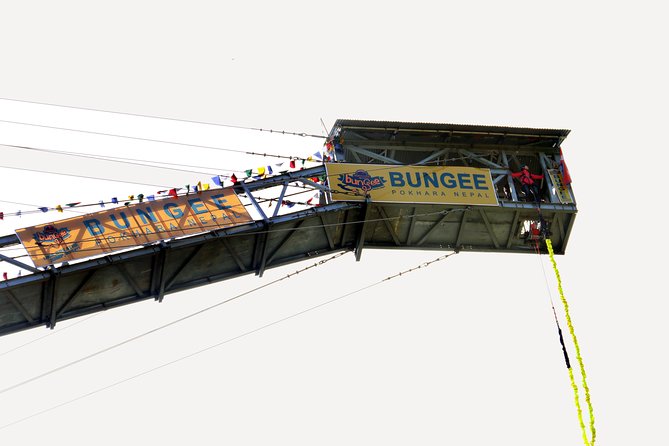 Bungee Pokhara by HighGround Adventures - Arriving above the river and hills