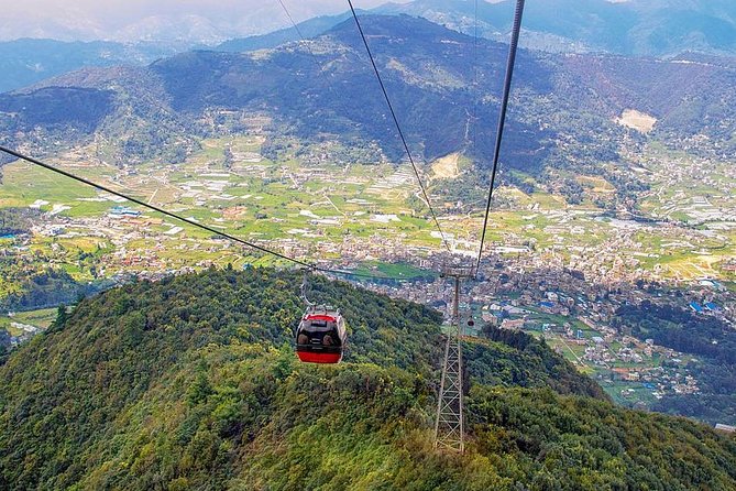 Chandragiri Hill Cable Car Tour with Hotel Transfers from Kathmandu - The viewpoint above Kathmandu