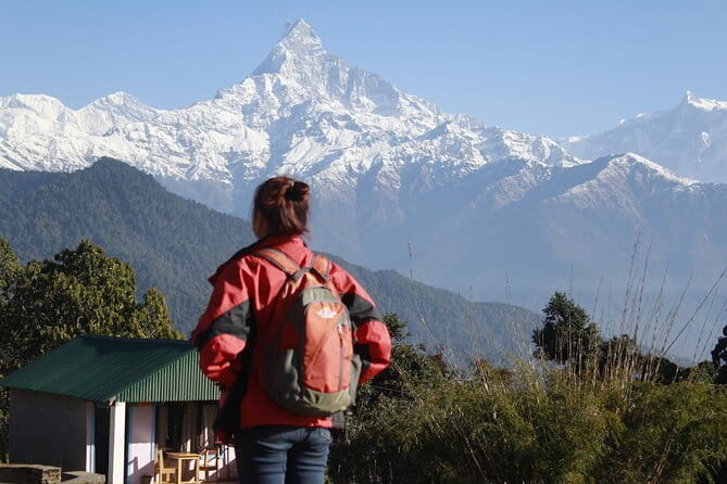 Easy Day Hiking to Australian Camp from Pokhara - The uphill trail from Kande to Australian Camp