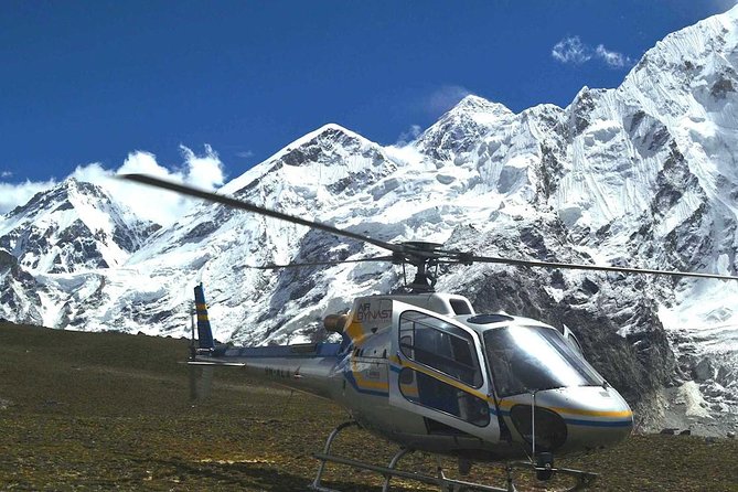 Everest Base Camp Heli Tour - Landing at Syanbouche and the Everest View Hotel