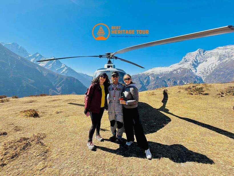 Everest Base Camp Helicopter Landing Tour from TIA - 1 Day - Breakfast at Everest View Hotel in Syangboche