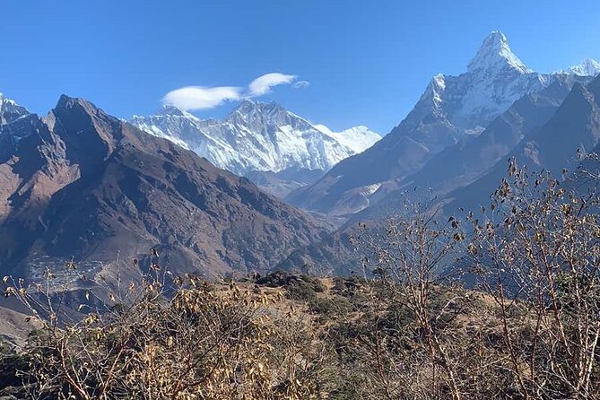 Everest Base Camp Helicopter Tour landing at Everest View Hotel - The Everest View Hotel landing