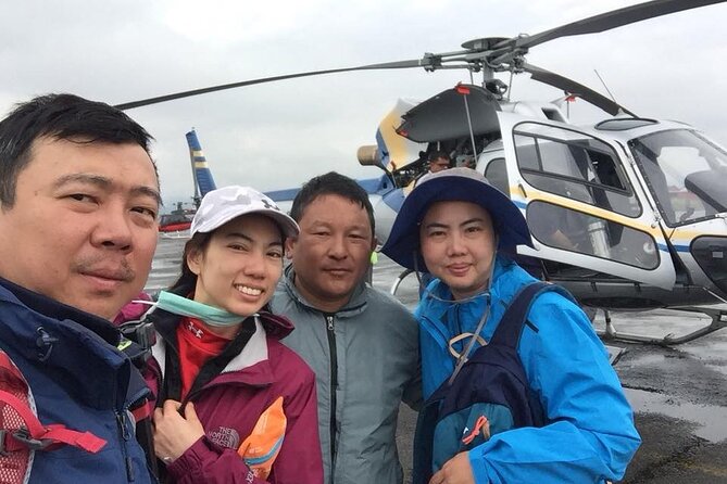Everest Base Camp Helicopter Tour Stop at Hotel Everest View. - Tenzing-Hillary Airport: a practical fuel stop