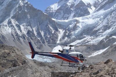 Everest Base Camp Helicopter Tour with Hotel Everest View Landing