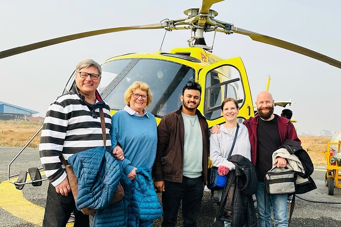 Everest Base Camp Helicopter Tour with Stop at Everest View Hotel - Lukla airport and the first mountain views
