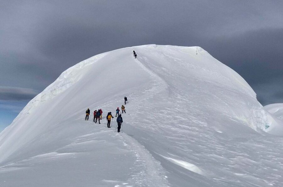Everest Region: Mera Peak Climbing - Day 7: Ice-climbing practice at Khare