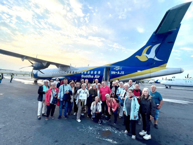 Everest Scenic Flight with Transfers – Reserve for $10 - 6:30 AM to 7:20 AM above the Himalayas