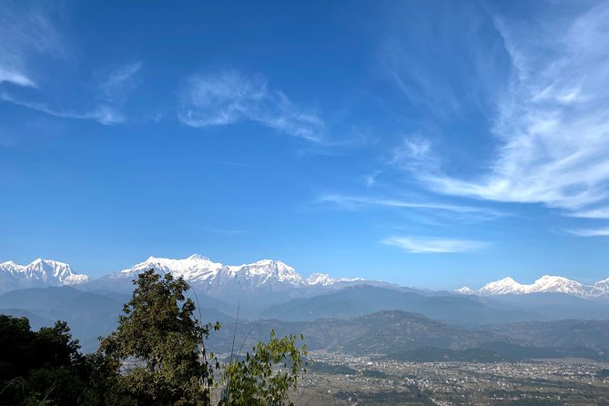 Explore Pokhara City in Sharing Bus - Bindhya Basini Temple and its hilltop setting