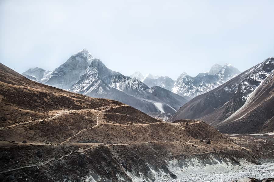 From Kathmandu: 1 hour Panoramic Everest Flight - The one-hour route from Gosaithan to Everest