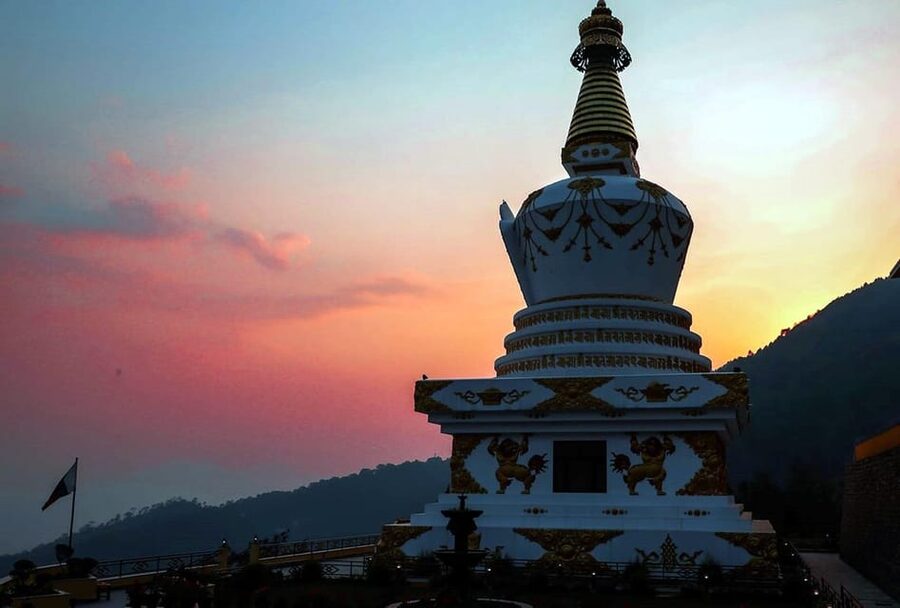 From Kathmandu: 2 Stupas and Kopan Monastery Spiritual Tour - Boudhanath Stupa: A Powerful Finish