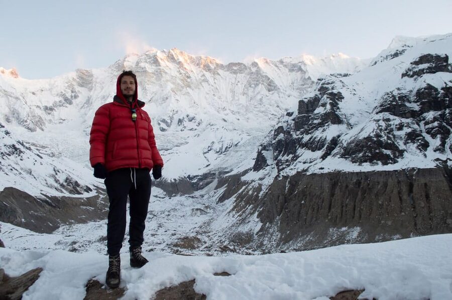 From Kathmandu: 5-Day ABC Trek with One-Way Flight - The guide, group size, and daily rhythm