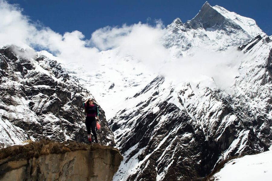 From Kathmandu: 5-Day ABC Trek with One-Way Flight - Day five: Jhinu Hot Springs and the road to Pokhara