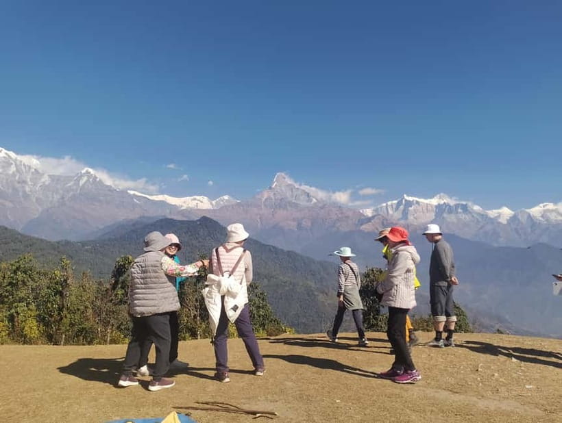 From Kathmandu: 5-Day Easy Trek & Pokhara City Tour - Day 3: Kande to Australian Camp