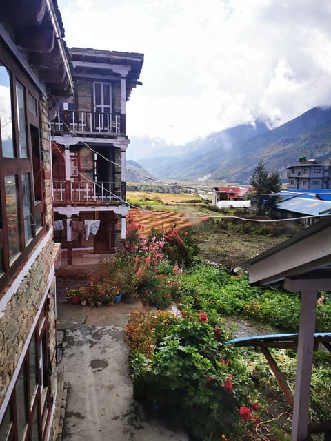 From Kathmandu Budget: 8 Day Private Annapurna Circuit Trek - Day Three: Pisang to Manang via Braga Monastery