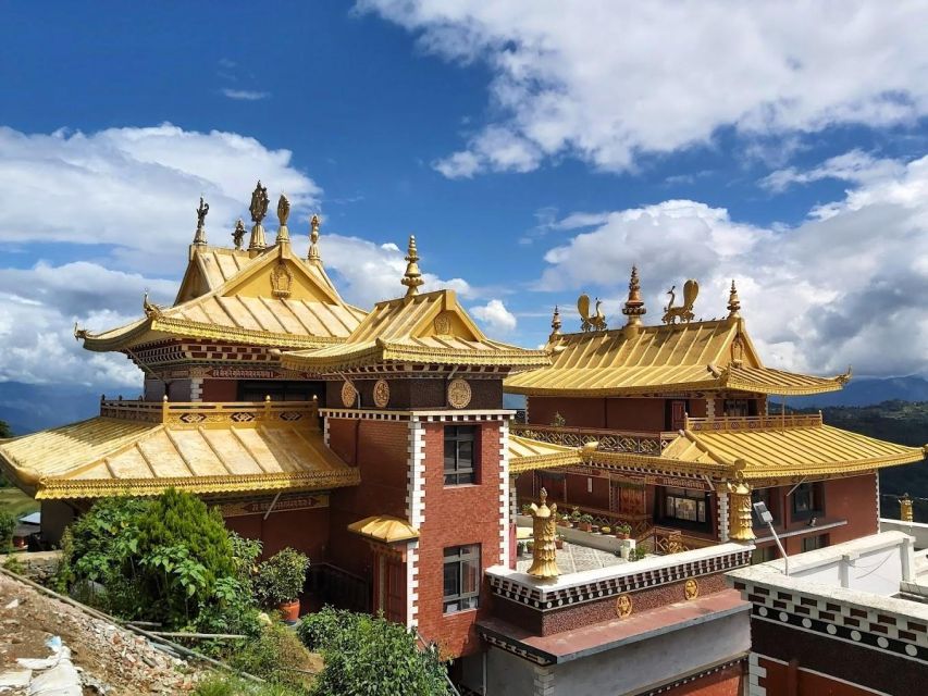 From Kathmandu: Dhulikhel - Namobuddha Spiritual Guided Hike - Reaching the 1,000 steps to the monastery