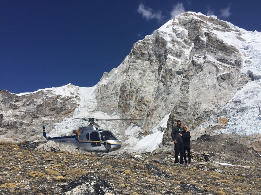 From Kathmandu: Everest Base Camp Landing Helicopter Tour - Over the Khumbu region toward Kala Patthar