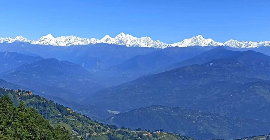 From Kathmandu: Everest View from Nagarkot & hike to Changu - Walking Through Farms, Forests, and Villages