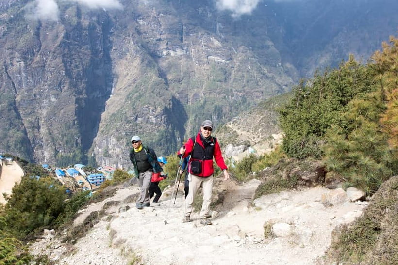 From Kathmandu/Lukla: Everest View 5-Day Trek - Day 2: Suspension bridges and the climb to Namche Bazaar