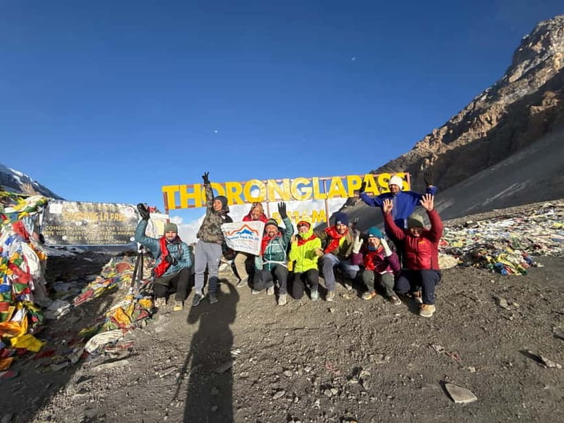 From Kathmandu/Pokhara: 9-Day Annapurna Circuit Trek - High Camp and the final climb