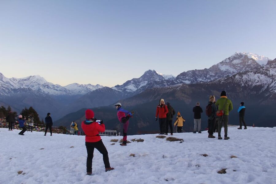 From Pokhara: 2 Day 1 Night Ulleri,Ghorepani Poon Hill Trek - Day Two: Poon Hill Sunrise and the Return to Pokhara