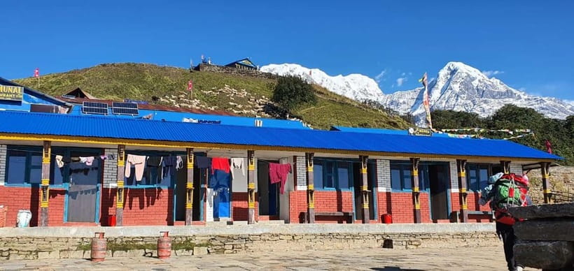 From Pokhara: 4-Day Mardi Himal Base Camp Guided Trekking - Teahouses, rooms, and guide support
