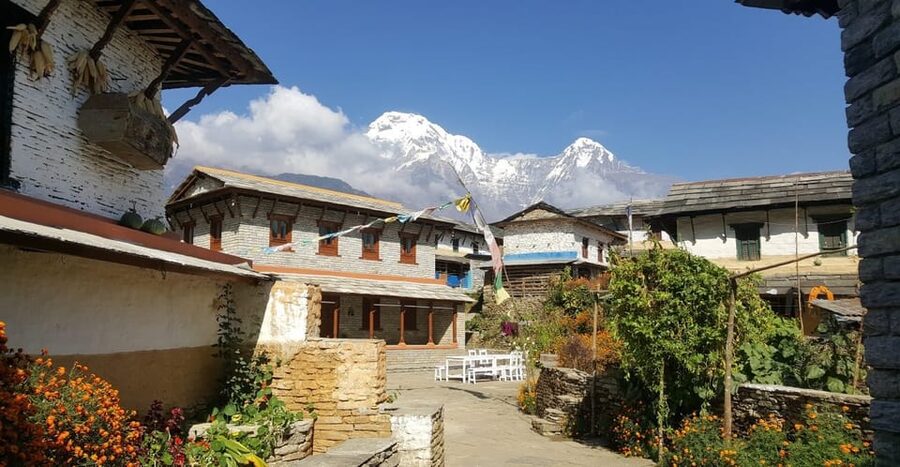 From Pokhara 7 Days (ABC) Trek With Poon Hill Sunrise - Day 4: Bamboo and the Modi Khola valley